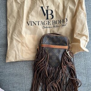 Vintage Boho Bags LV Crossbody